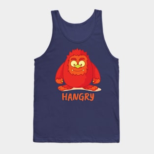 Hangry Monster | Funny Diet Tees & Weight Loss Shirts for Hungry People Tank Top